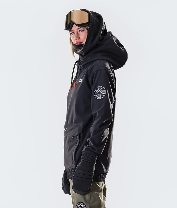 Wylie W 10k Ski jas Dames Capital Black, Afbeelding 3 van 7
