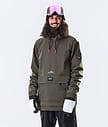 Wylie 10k Chaqueta Snowboard Hombre Patch Olive Green