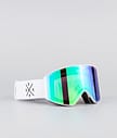 Sight 2020 Ski Goggles Men White/Green Mirror