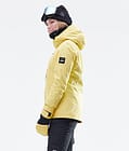 Divine W Veste Snowboard Femme Faded Yellow, Image 5 sur 9