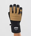 Ace Ski Gloves Men Gold
