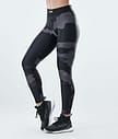 Razor Leggings Donna Black Camo