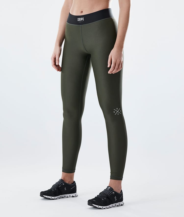 Razor Leggings Mujer Olive Green, Imagen 4 de 7