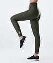 Lofty Tech Leggings Dam Olive Green