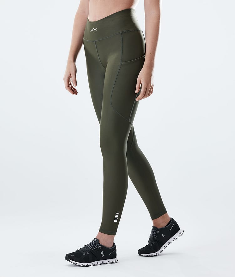 Lofty Tech Leggings Mujer Olive Green, Imagen 8 de 8