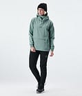 Nomad W Outdoorová Bunda Dámské Faded Green Renewed, Obrázek 3 z 9