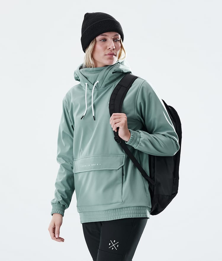 Nomad W Outdoorová Bunda Dámské Faded Green Renewed, Obrázek 6 z 9