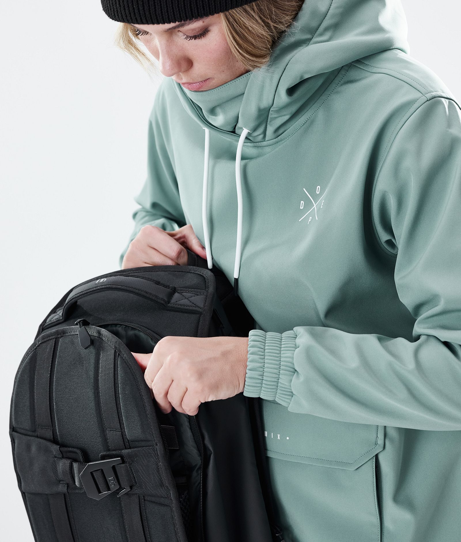 Nomad W Outdoorová Bunda Dámské Faded Green Renewed, Obrázek 9 z 9