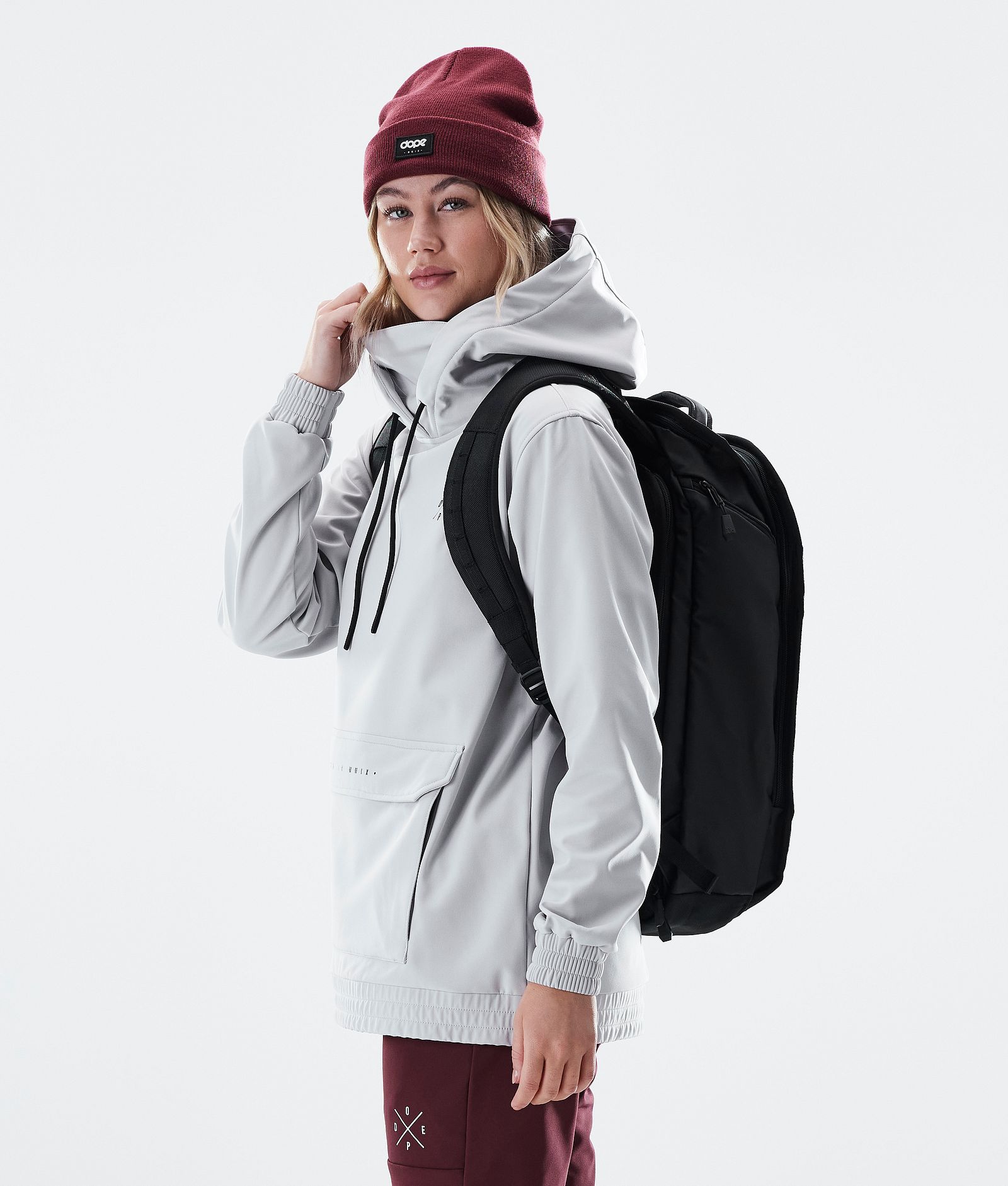 Nomad W Outdoorová Bunda Dámské Light Grey, Obrázek 5 z 8