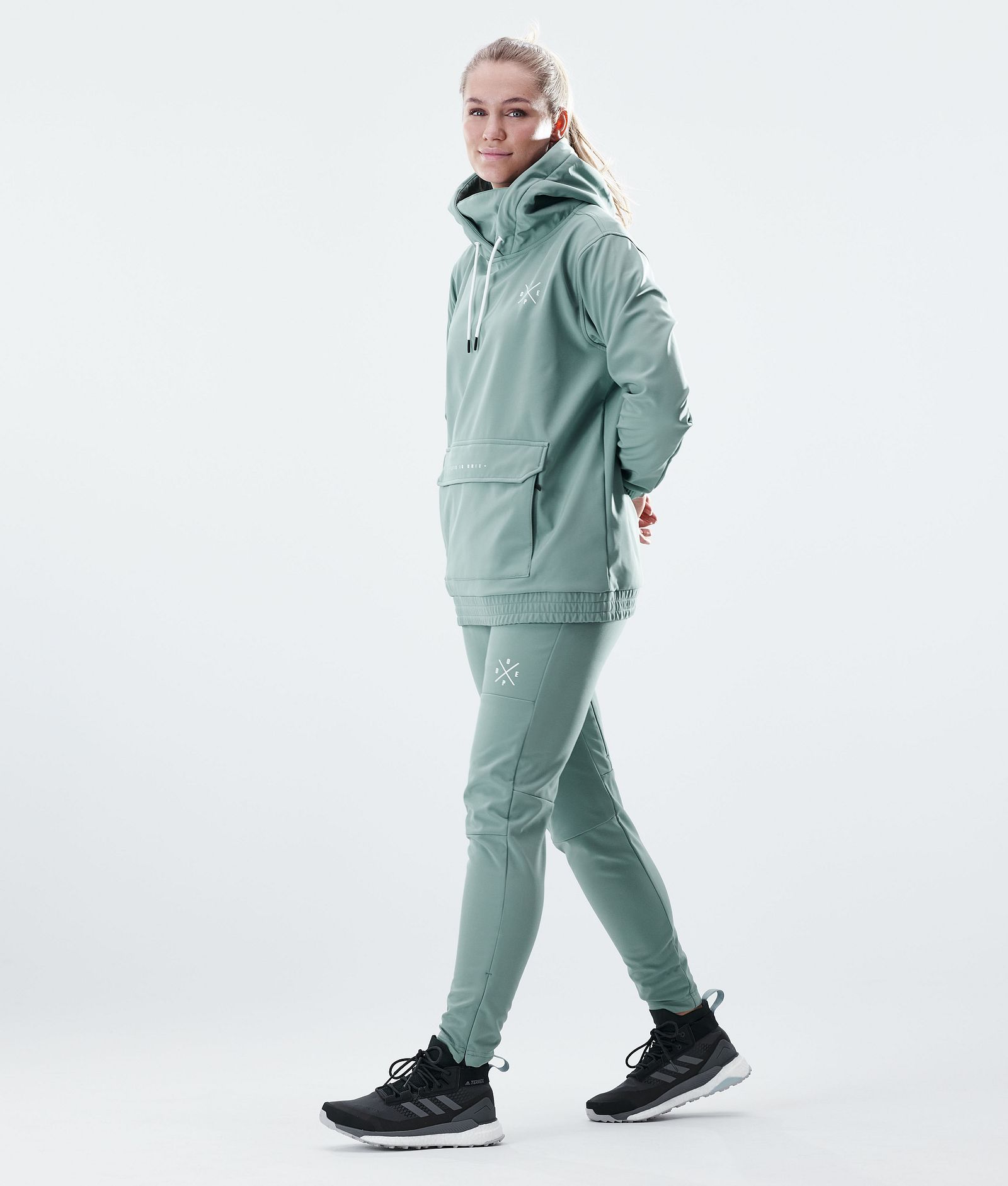 Nomad W 2021 Outdoorové Kalhoty Dámské Faded Green Renewed, Obrázek 3 z 10