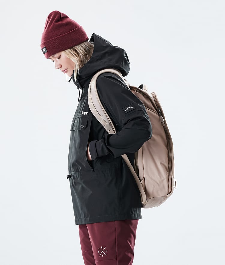 Hiker W Outdoorová Bunda Dámské Black, Obrázek 5 z 8