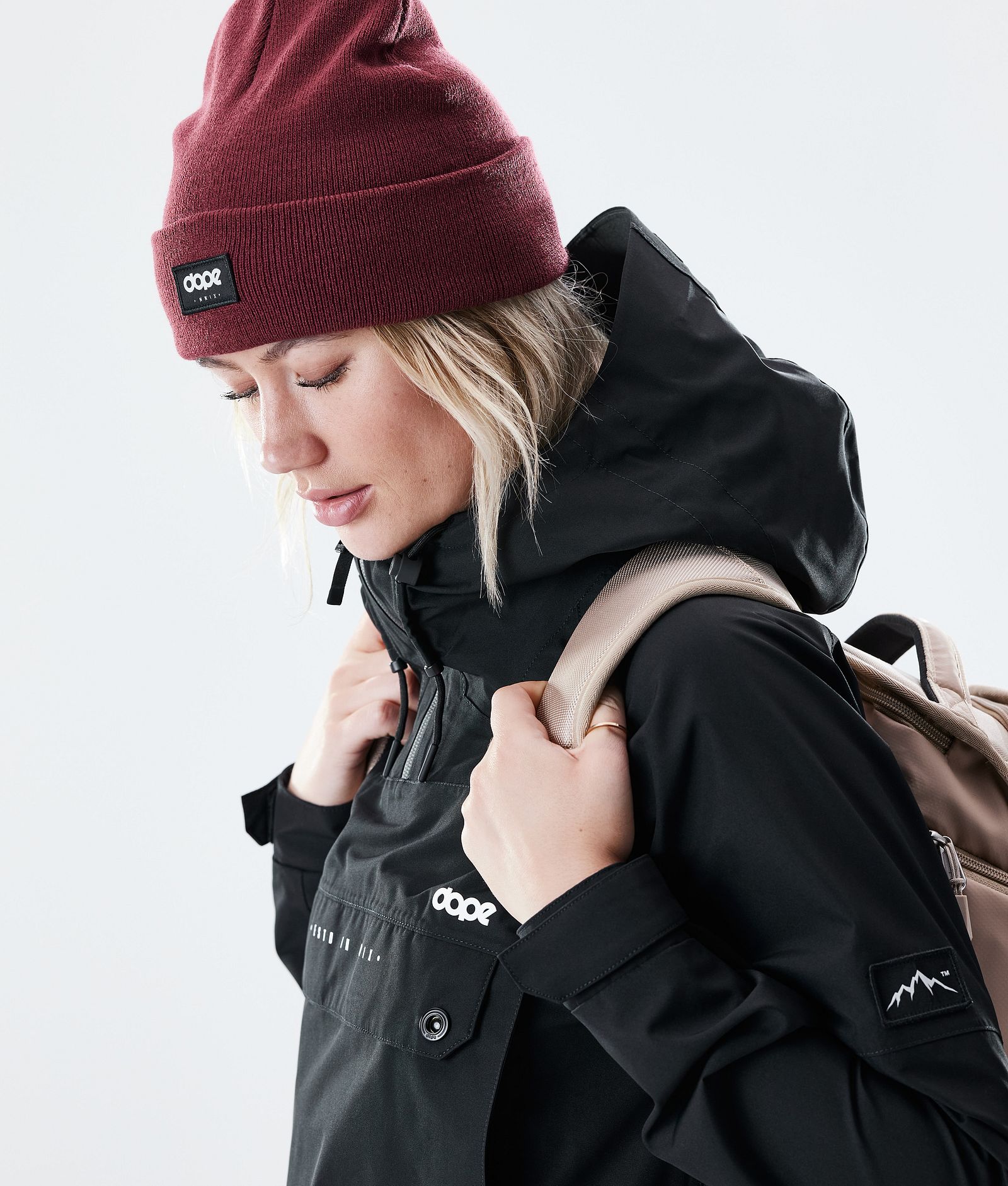 Hiker W Outdoorová Bunda Dámské Black, Obrázek 6 z 8