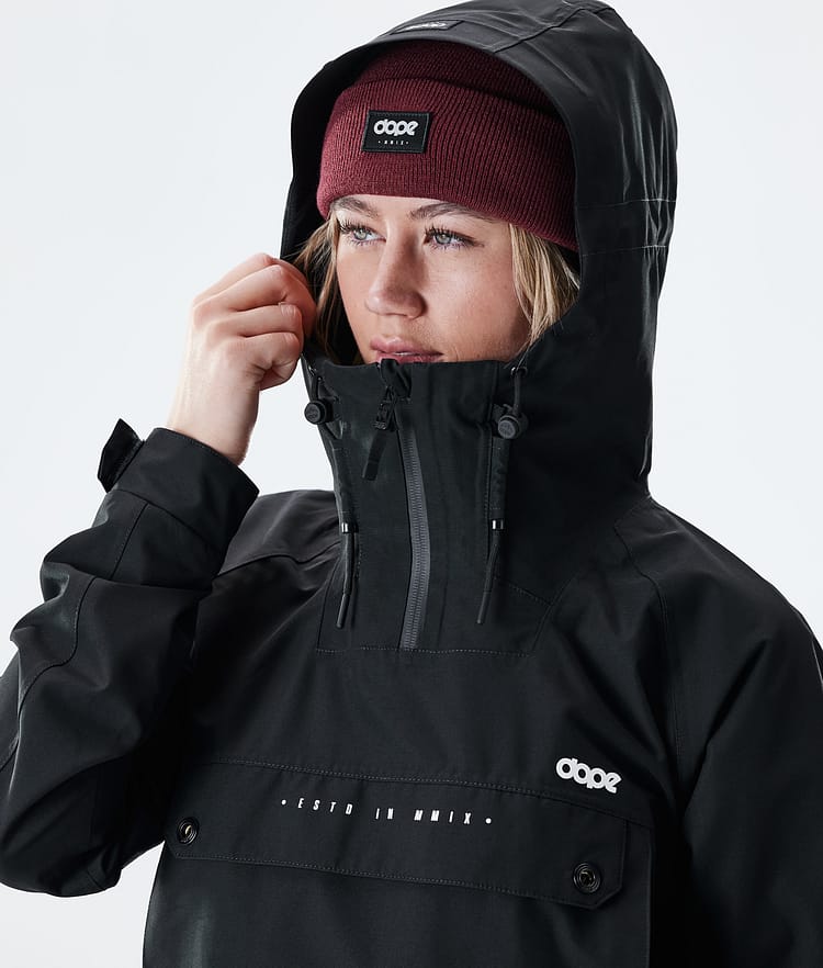 Hiker W Outdoorová Bunda Dámské Black, Obrázek 8 z 8
