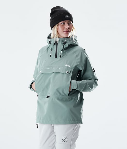 Hiker W Outdoorjacke Damen Faded Green