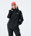 Trekker W Outdoor Jas Dames Black