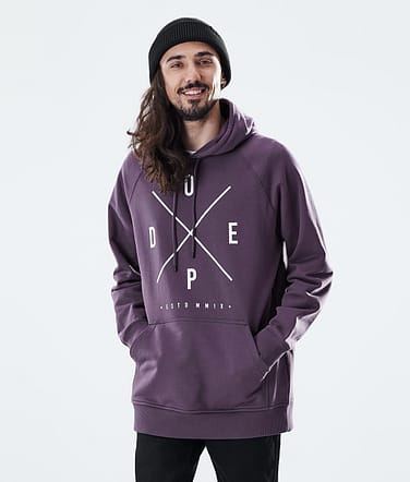 Daily Mikina Pánské 2X-UP Faded Grape