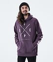 Daily Sudadera con Capucha Hombre 2X-UP Faded Grape