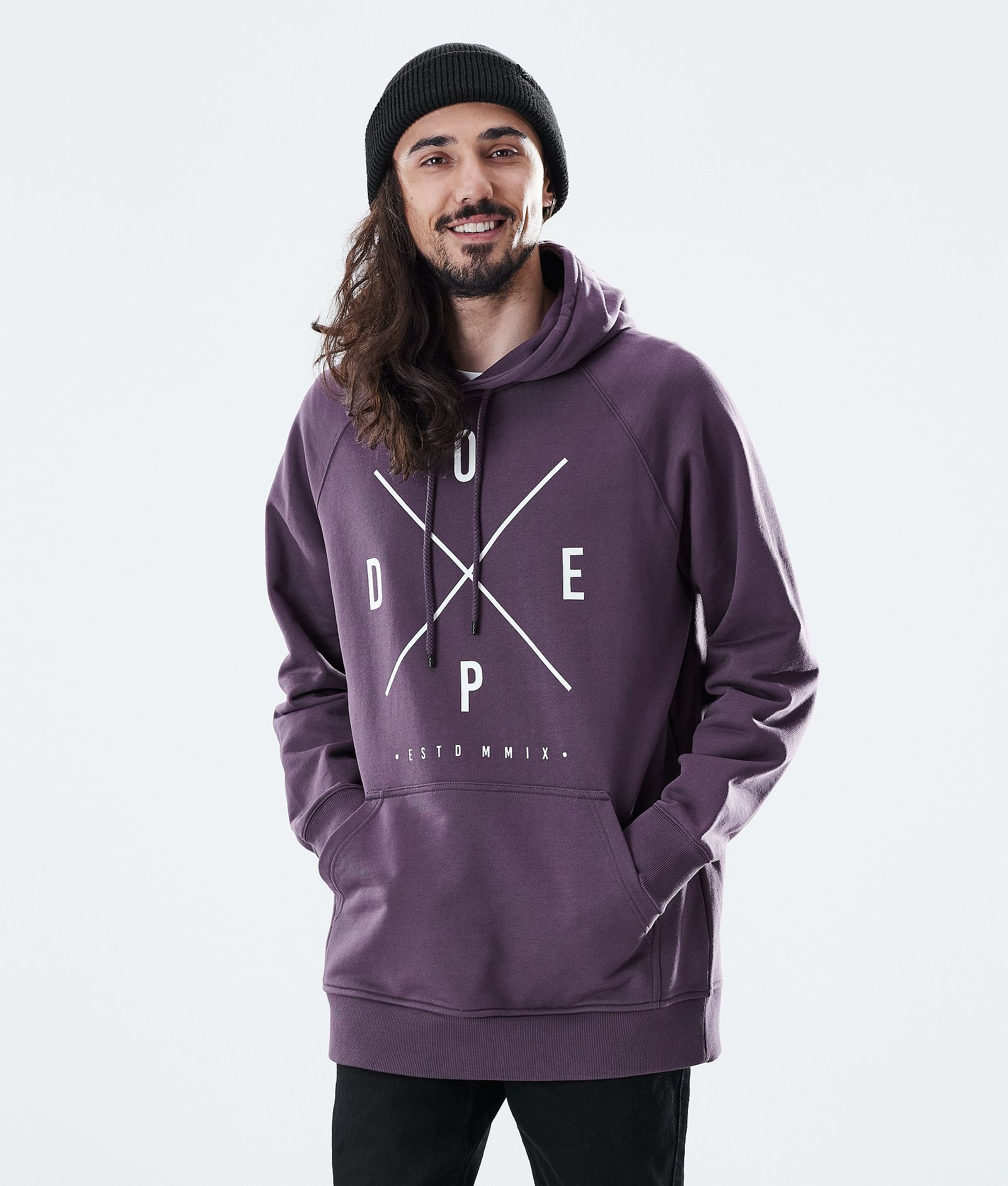 Daily Sudadera con Capucha Hombre 2X-UP Faded Grape, Imagen 1 de 7