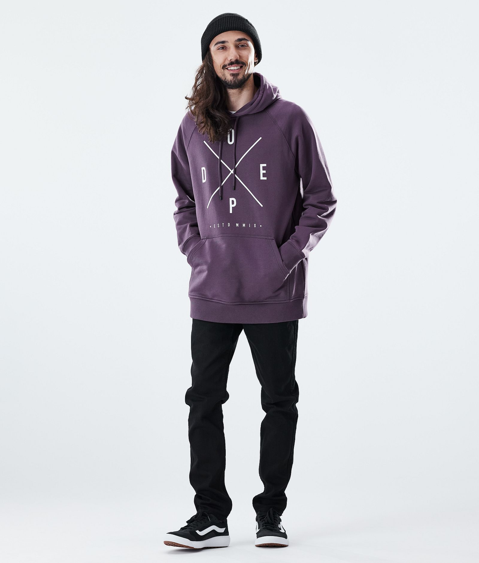 Daily Sudadera con Capucha Hombre 2X-UP Faded Grape, Imagen 3 de 7