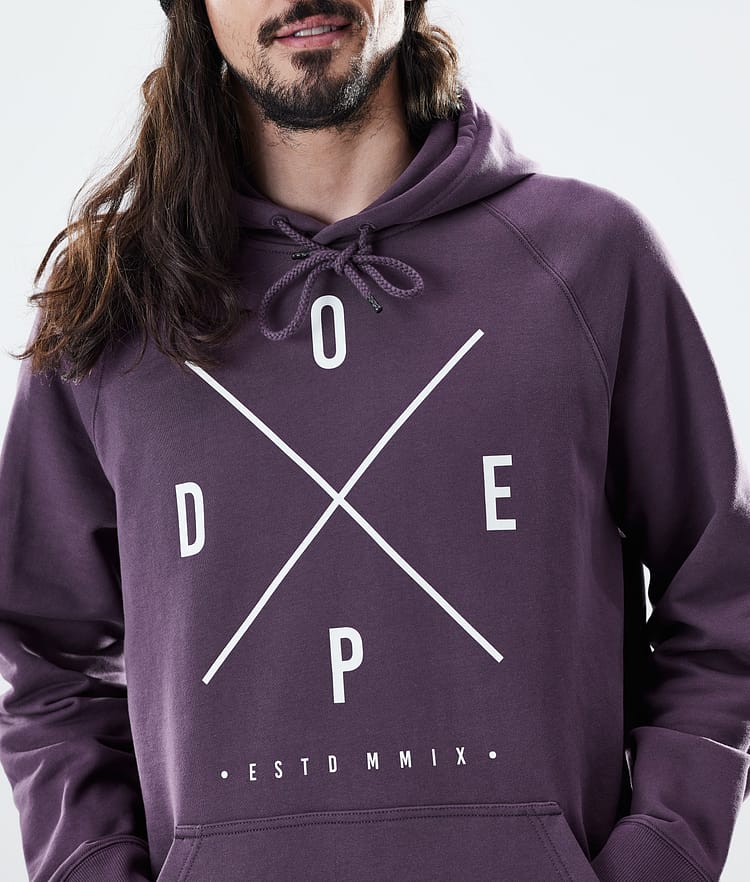 Daily Mikina Pánské 2X-UP Faded Grape, Obrázek 6 z 7