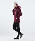 Regular Sudadera con Capucha Mujer 2X-UP Burgundy, Imagen 4 de 8