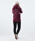 Regular Sudadera con Capucha Mujer 2X-UP Burgundy, Imagen 5 de 8