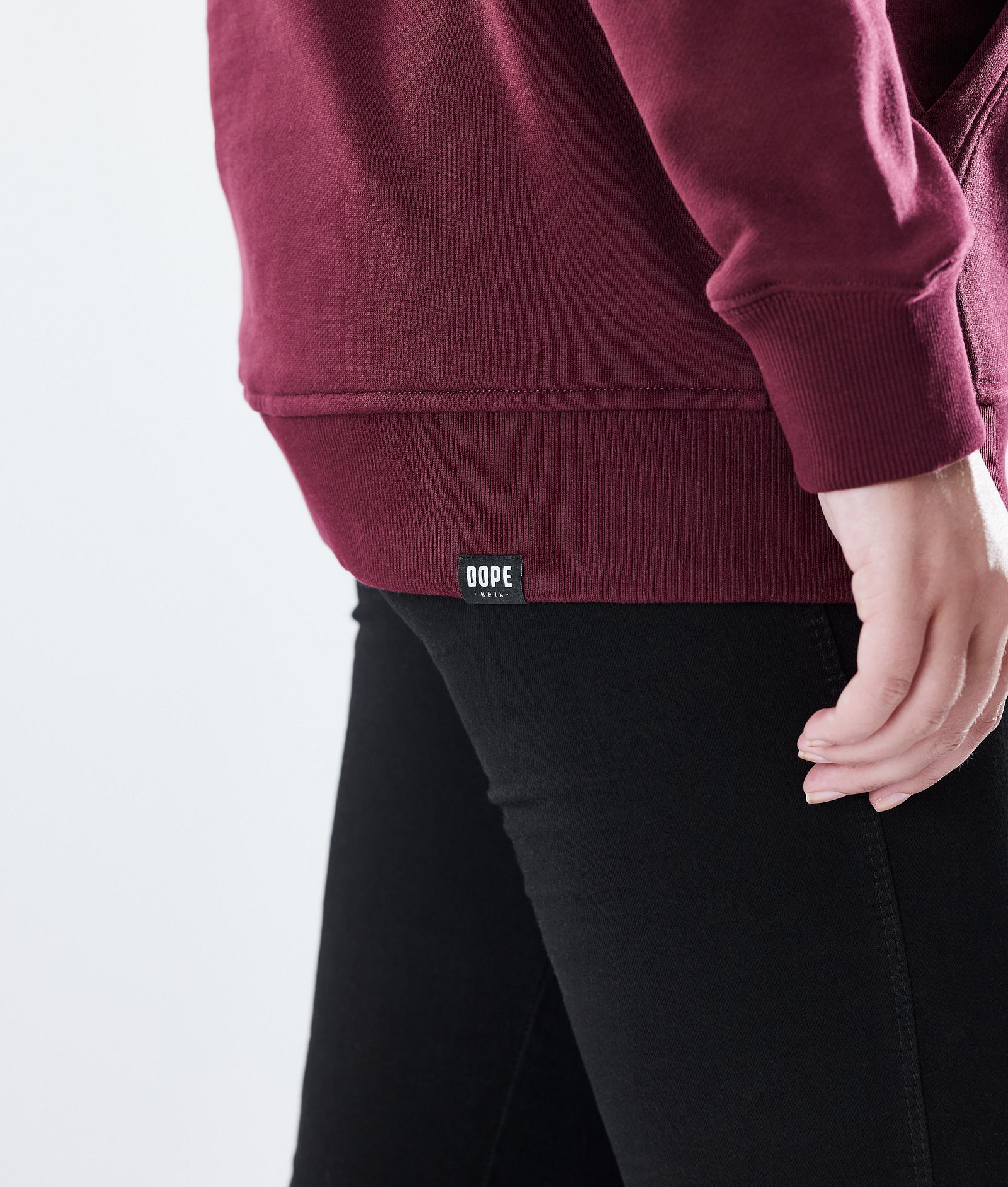 Regular Sudadera con Capucha Mujer 2X-UP Burgundy, Imagen 8 de 8