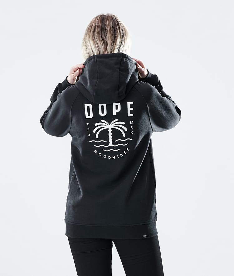 Regular Sudadera con Capucha Mujer Palm Black, Imagen 1 de 8