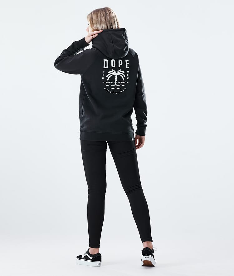 Regular Sudadera con Capucha Mujer Palm Black, Imagen 3 de 8