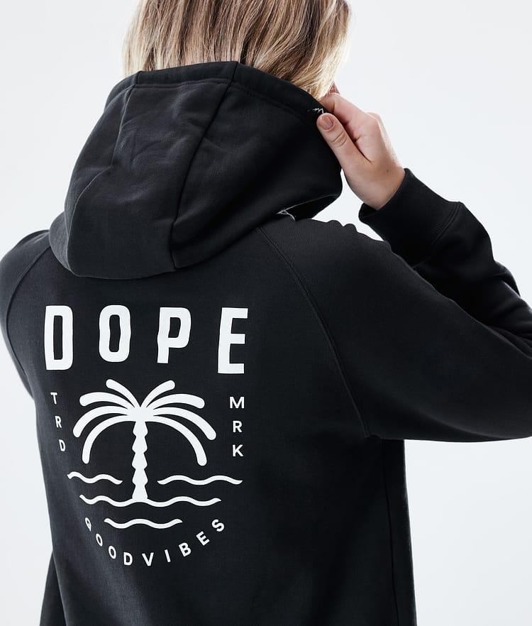 Regular Sudadera con Capucha Mujer Palm Black, Imagen 6 de 8