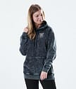Regular Sudadera con Capucha Mujer Palm Bleached Black