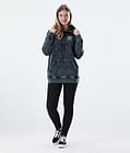 Regular Sudadera con Capucha Mujer Palm Bleached Black, Imagen 3 de 8