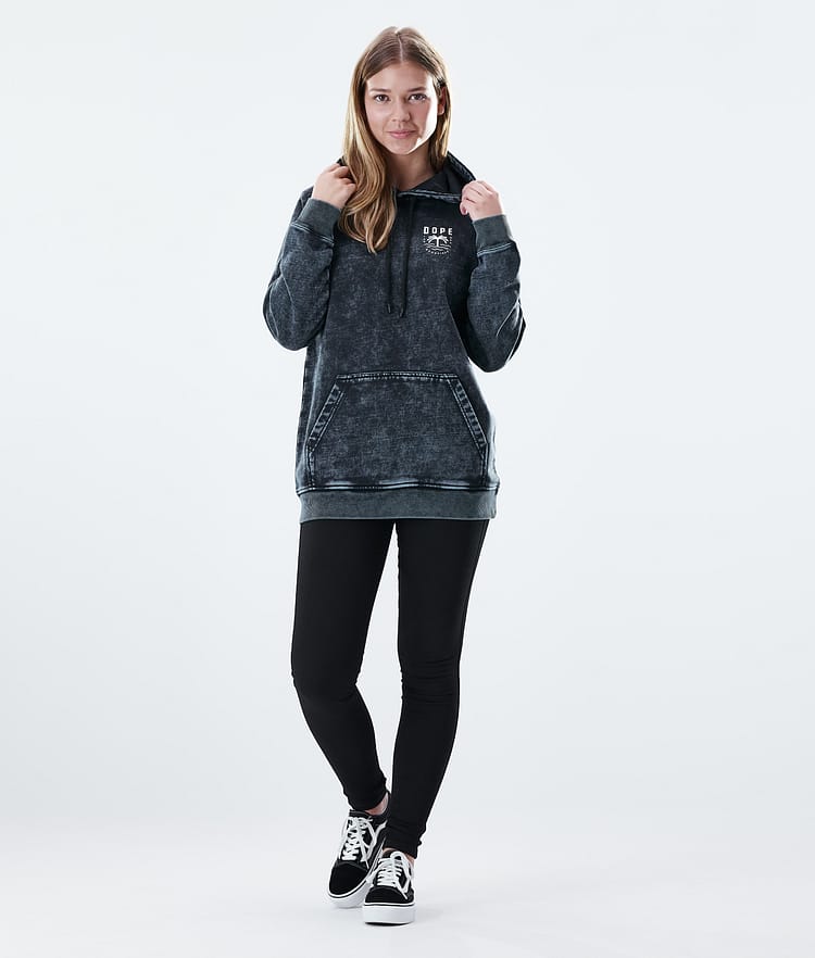 Regular Sudadera con Capucha Mujer Palm Bleached Black, Imagen 3 de 8