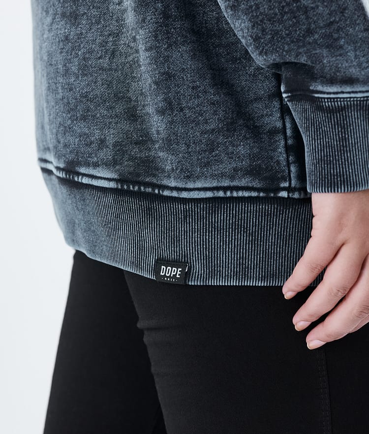 Regular Sudadera con Capucha Mujer Palm Bleached Black, Imagen 8 de 8