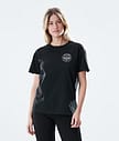 Regular Camiseta Mujer Beak Black