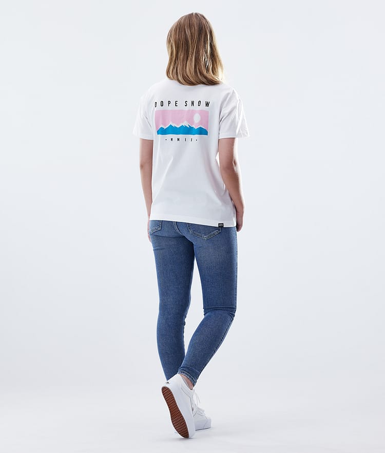 Regular Camiseta Mujer Range White, Imagen 3 de 7