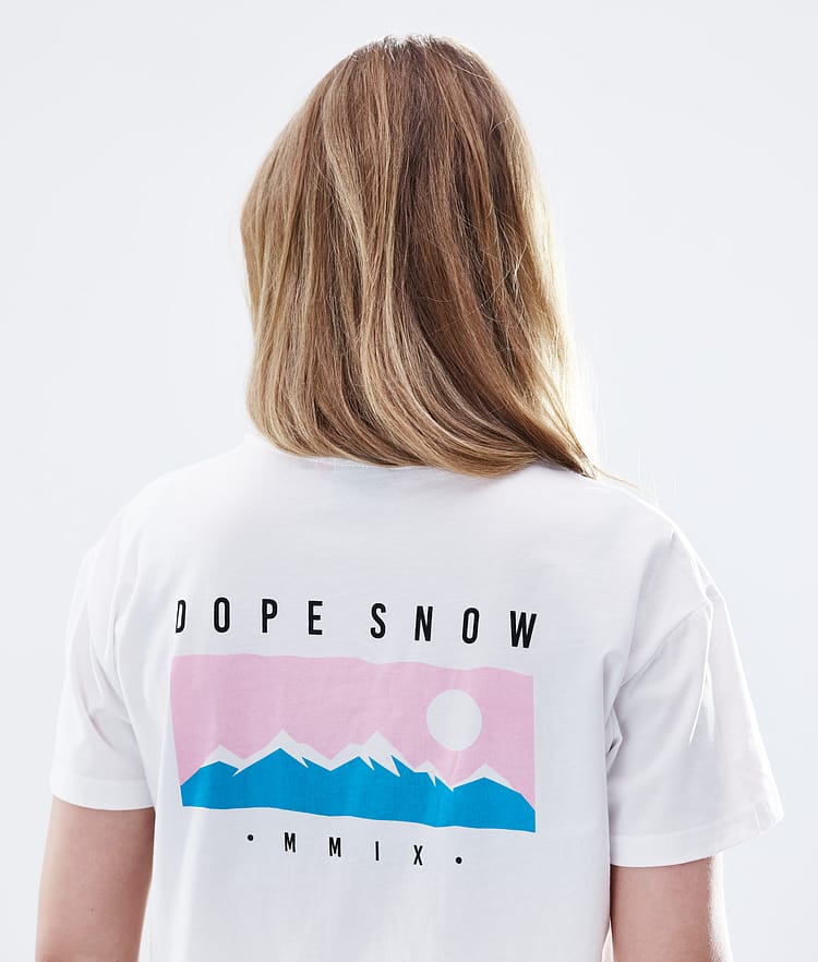 Regular Camiseta Mujer Range White, Imagen 5 de 7