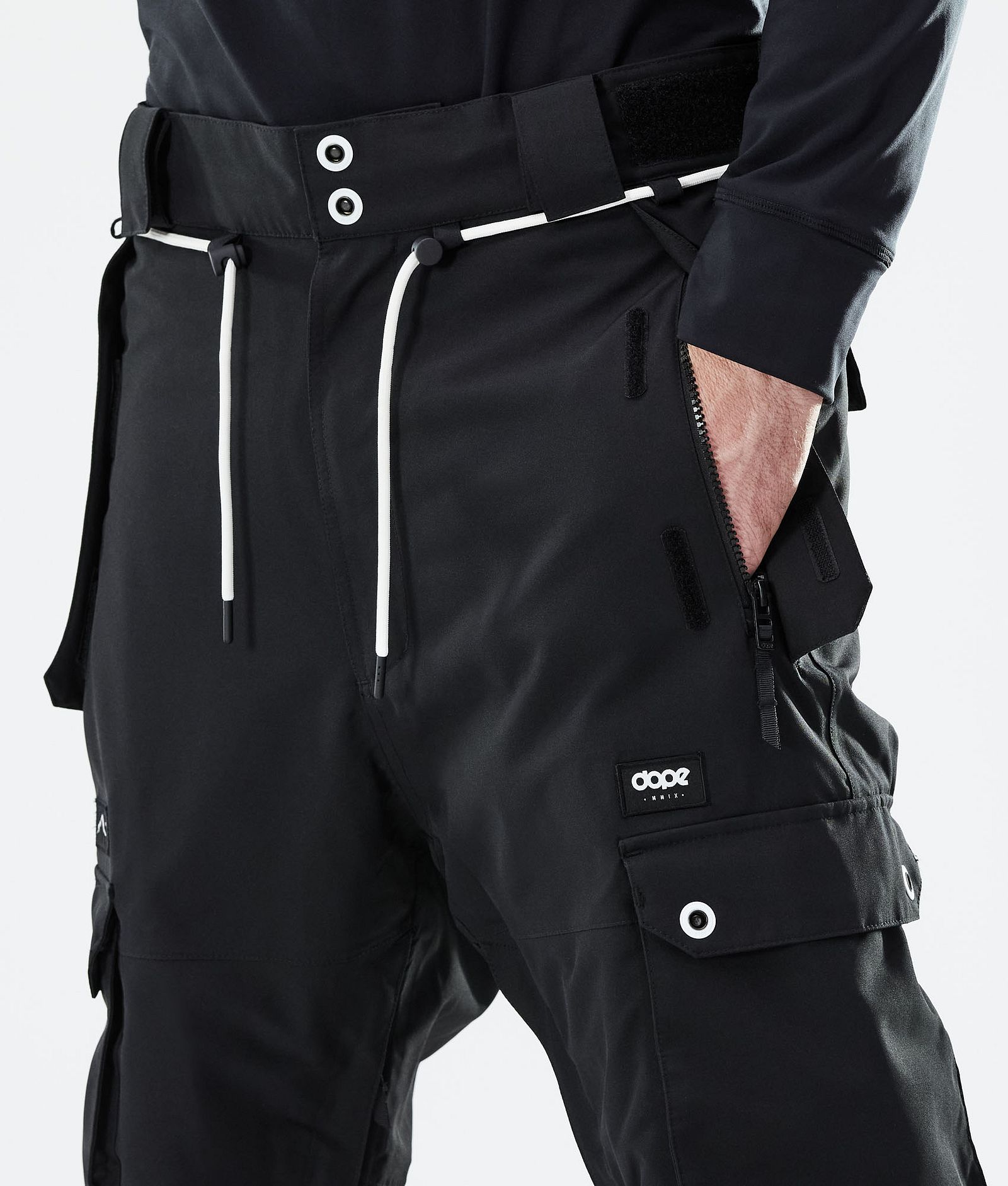 Iconic 2021 Lyžařské Kalhoty Pánské Black, Obrázek 4 z 6