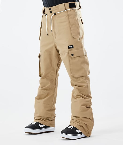 Dope Iconic 21 Kalhoty na Snowboard Pánské Khaki
