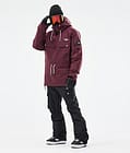 Annok 2021 Bunda na Snowboard Pánské Burgundy, Obrázek 4 z 10