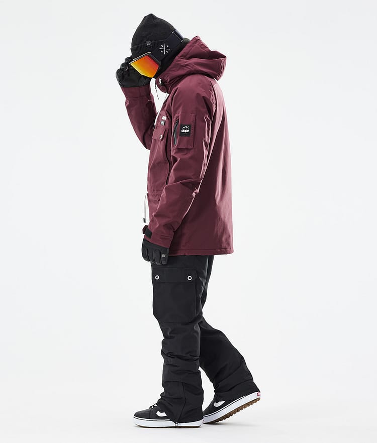 Annok 2021 Bunda na Snowboard Pánské Burgundy, Obrázek 5 z 10