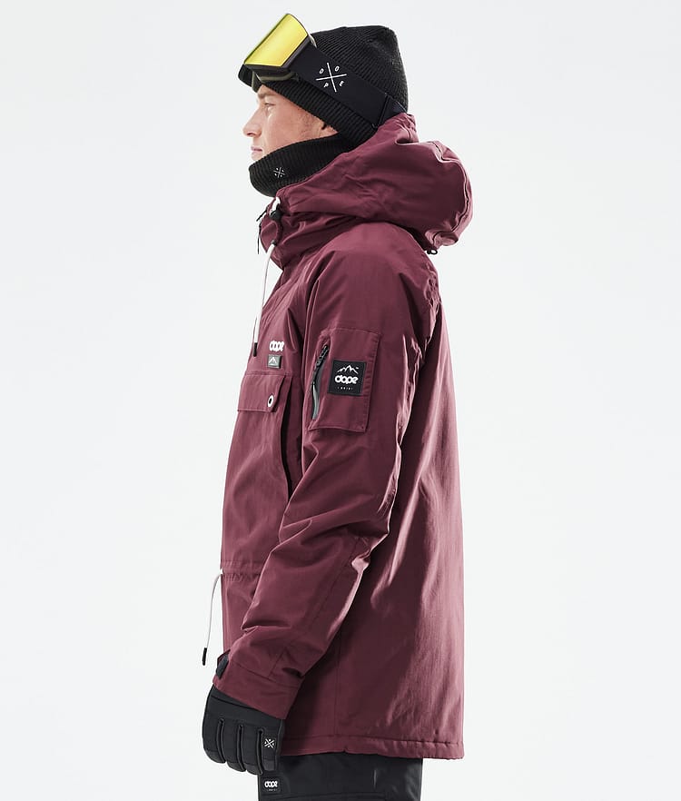Annok 2021 Bunda na Snowboard Pánské Burgundy, Obrázek 7 z 10