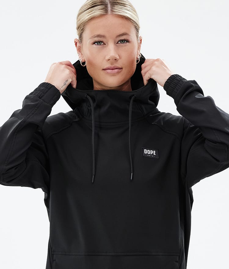 Koi W Sweat à capuche Femme Black