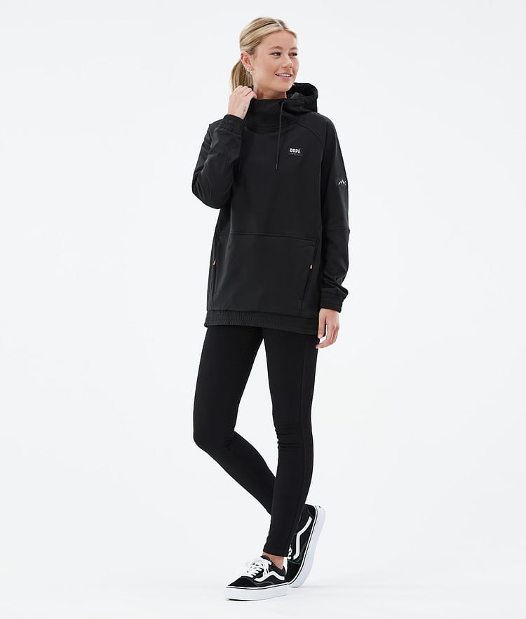 Koi W Hoodie Damen Black