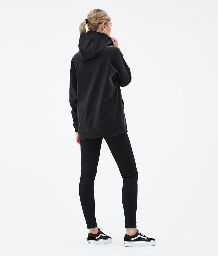 Koi W Hoodie Dames Black