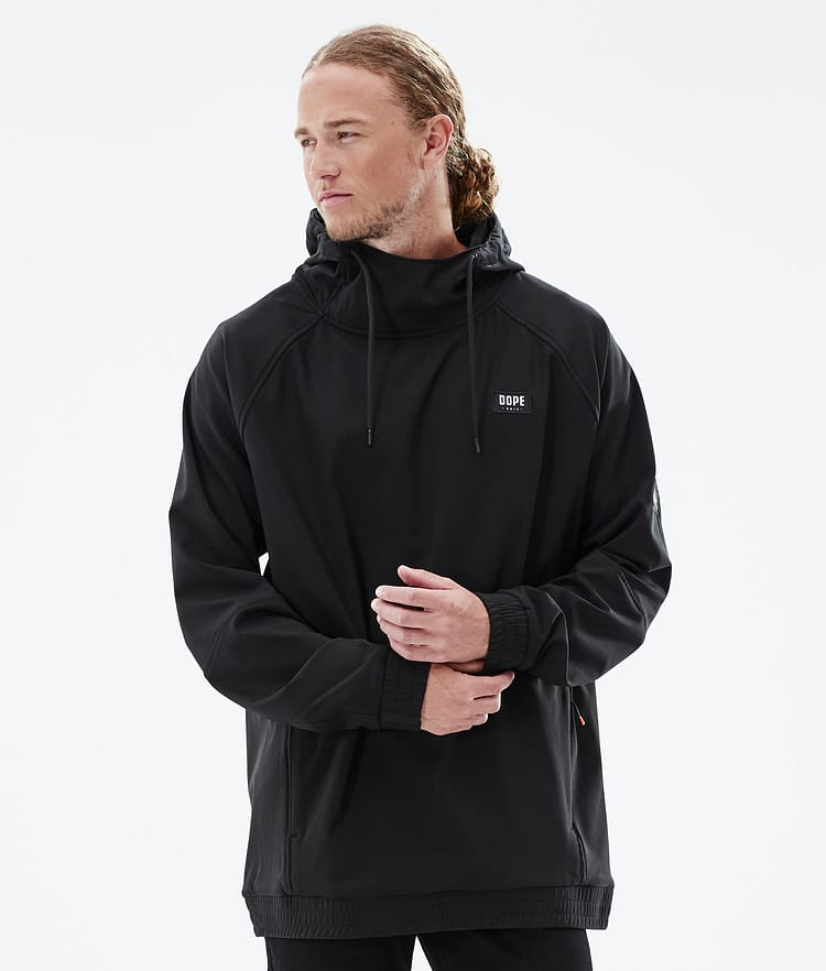 Koi Hoodie Men Black