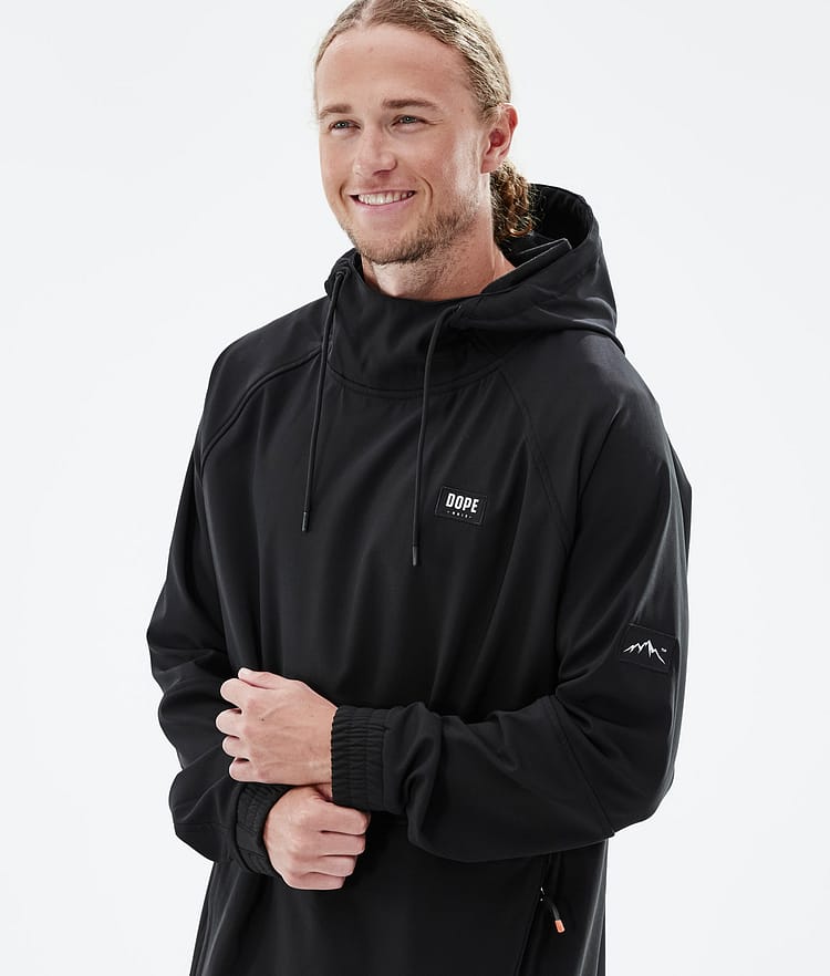 Koi Hoodie Men Black, Image 3 of 7