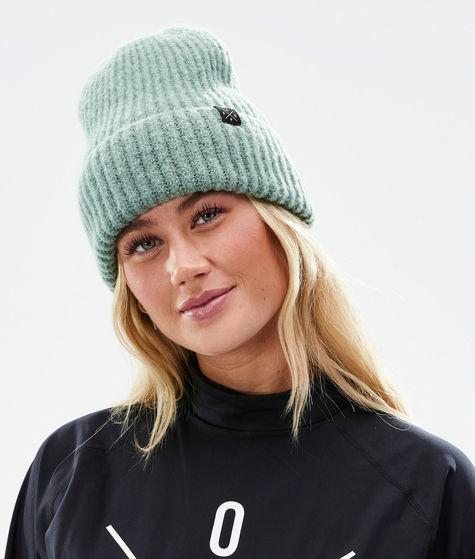 Chunky 2021 Beanie čepice Faded Green, Obrázek 3 z 3