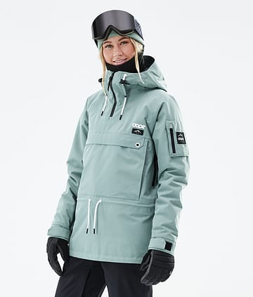 Annok W 21 Kurtka Narciarska Kobiety Faded Green