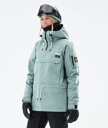 Annok W 2021 Chaqueta Snowboard Mujer Faded Green